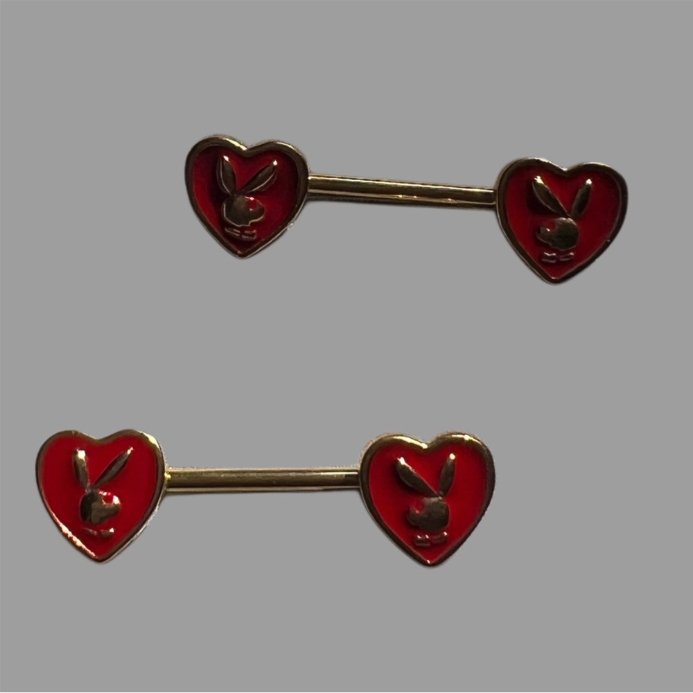 Playboy Red Heart Body Jewelry